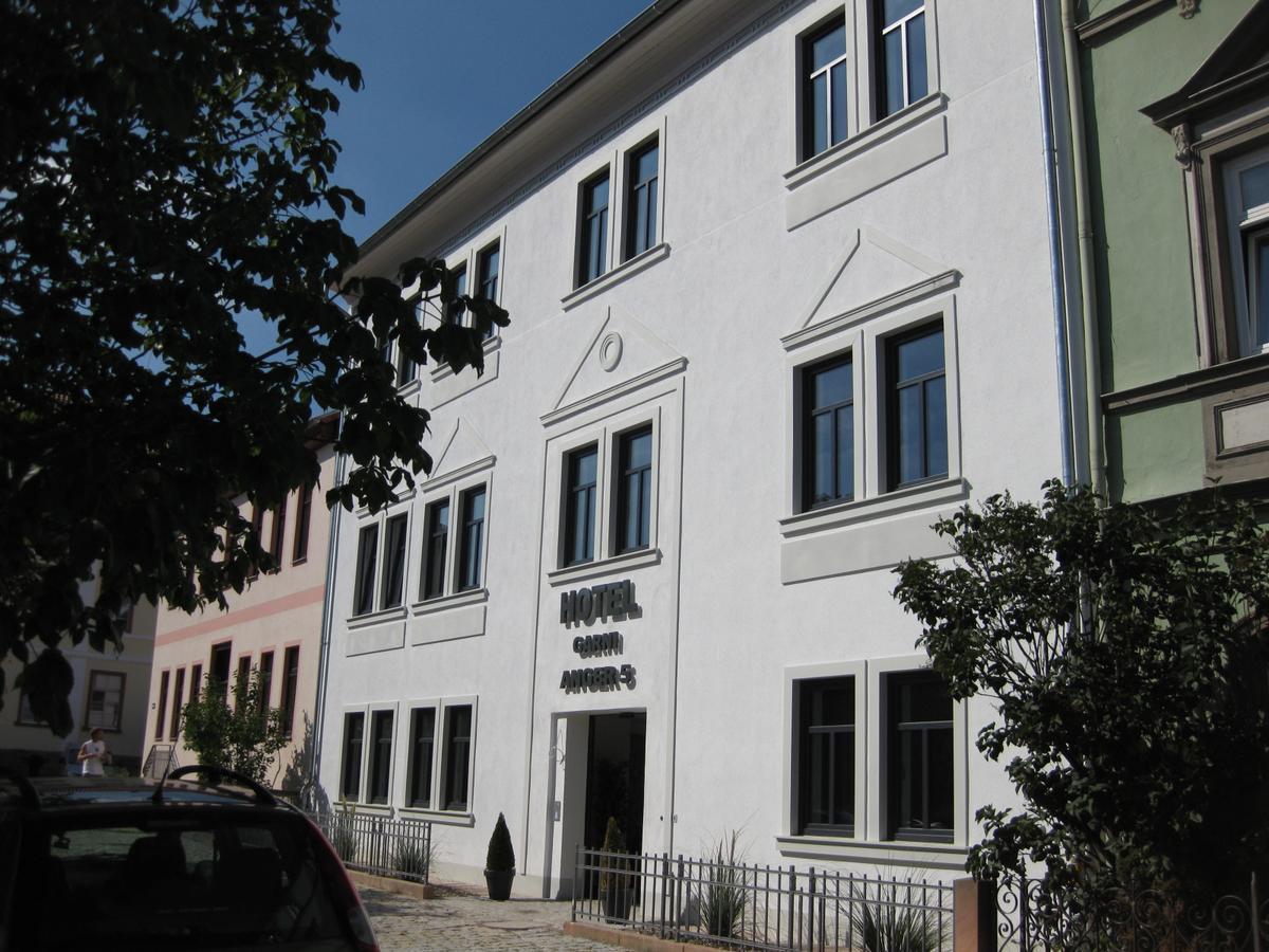 Hotel garni Anger 5 Bad Frankenhausen Buitenkant foto
