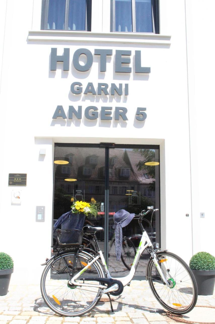 Hotel garni Anger 5 Bad Frankenhausen Buitenkant foto